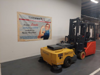 SmartSweep heftruck veegmachine - Afbeelding 3